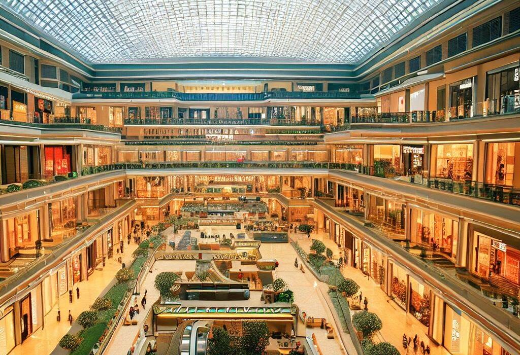 The biggest shopping malls in China