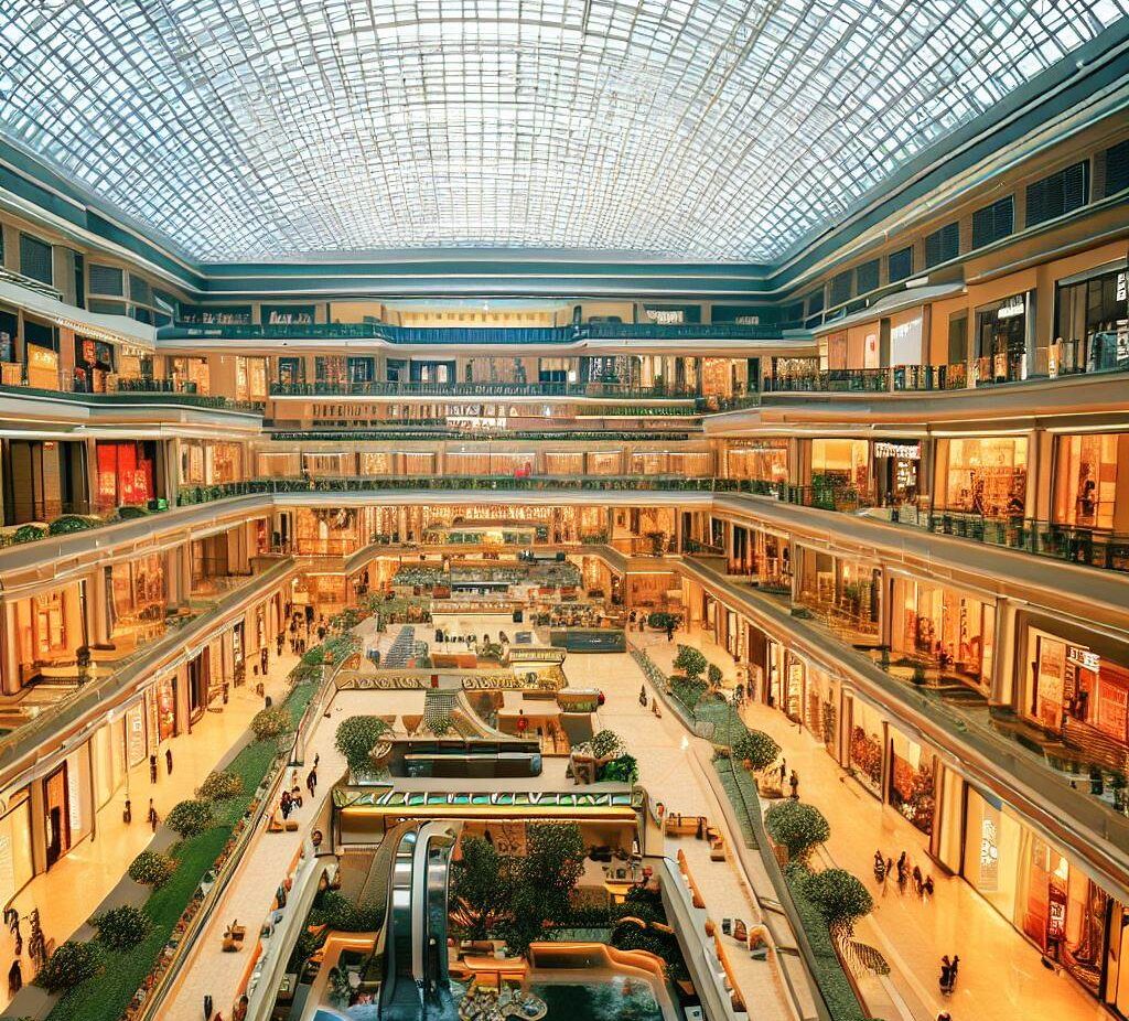 The biggest shopping malls in China