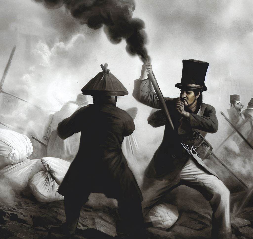 The Opium War in China